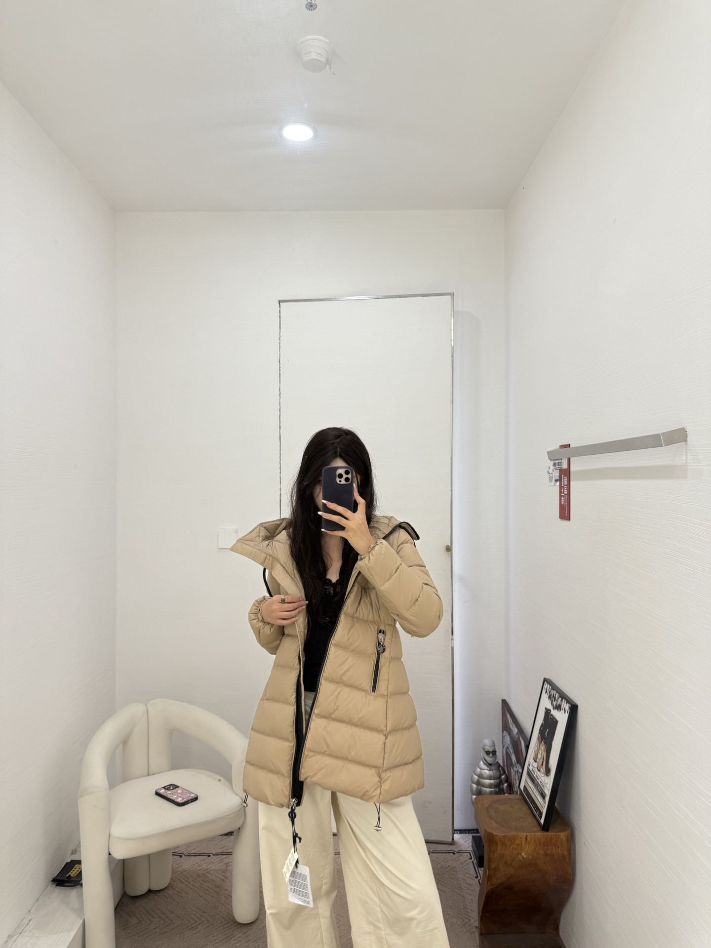 몽*레르 신상 미디 패딩