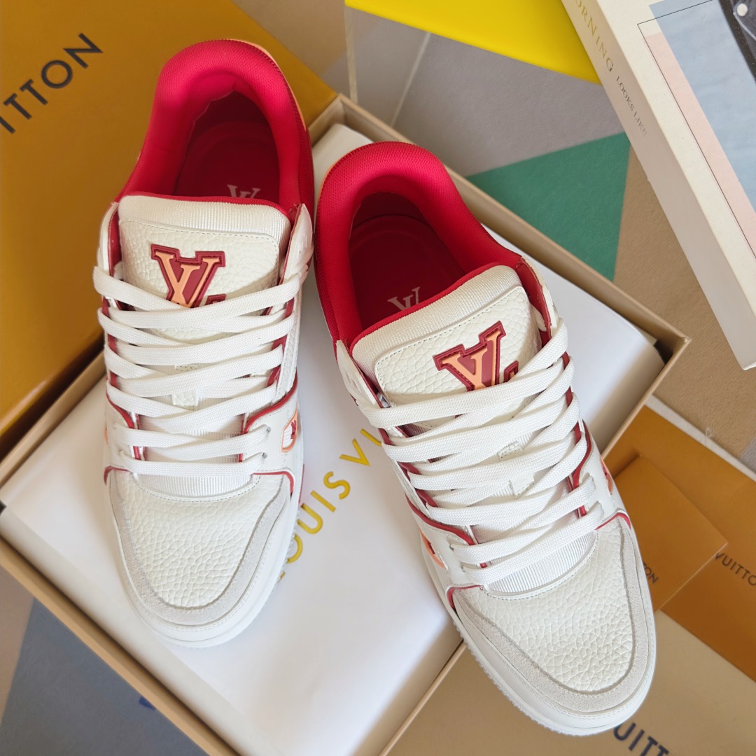 루*비통 커플 캐주얼 스니커즈 보드화