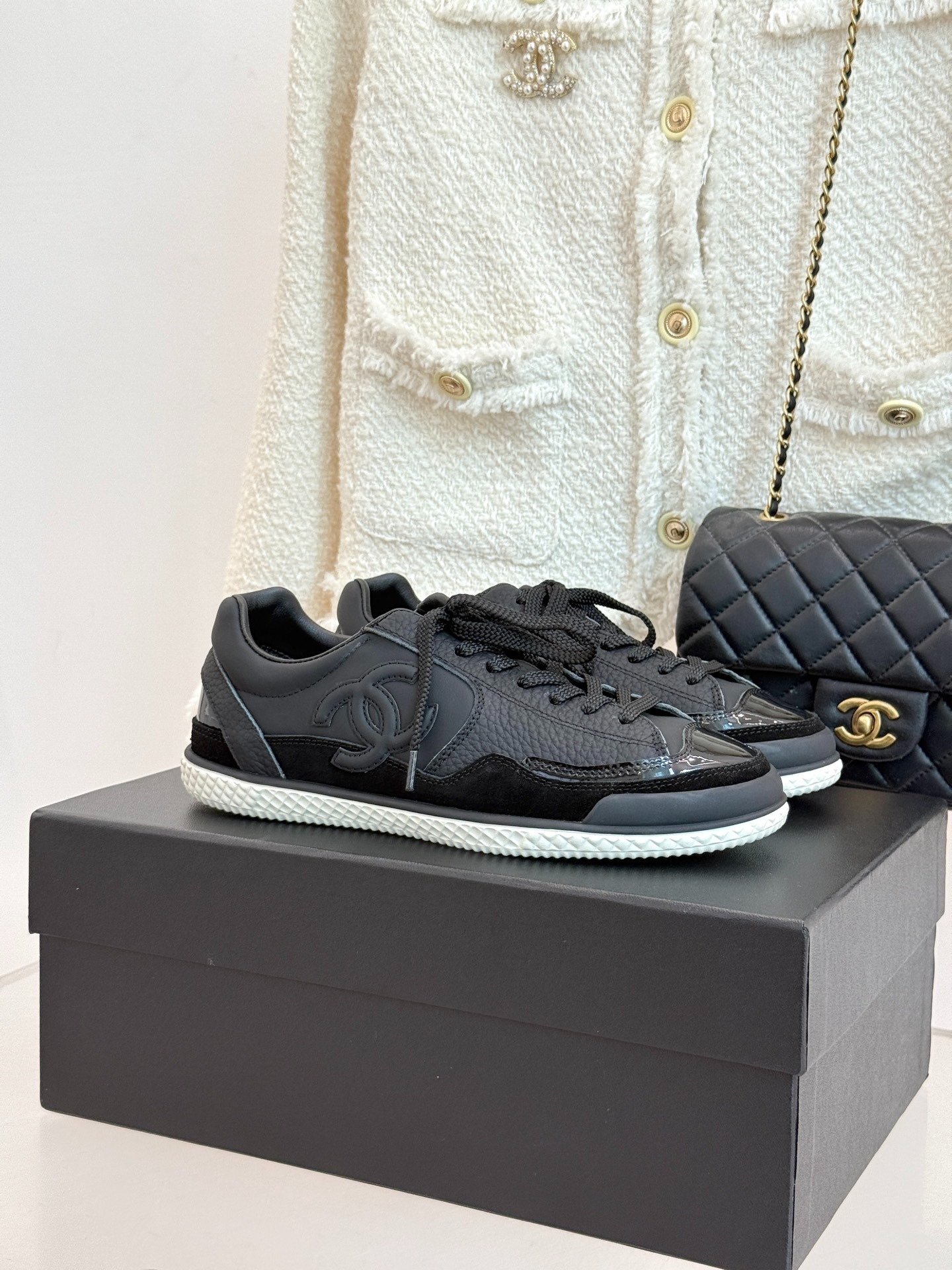 샤* 25K 신상 더블C 캐주얼 운동화