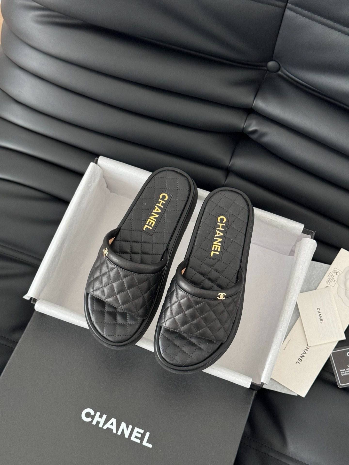 샤* 25K 고급 수제방 퀼팅 슬리퍼