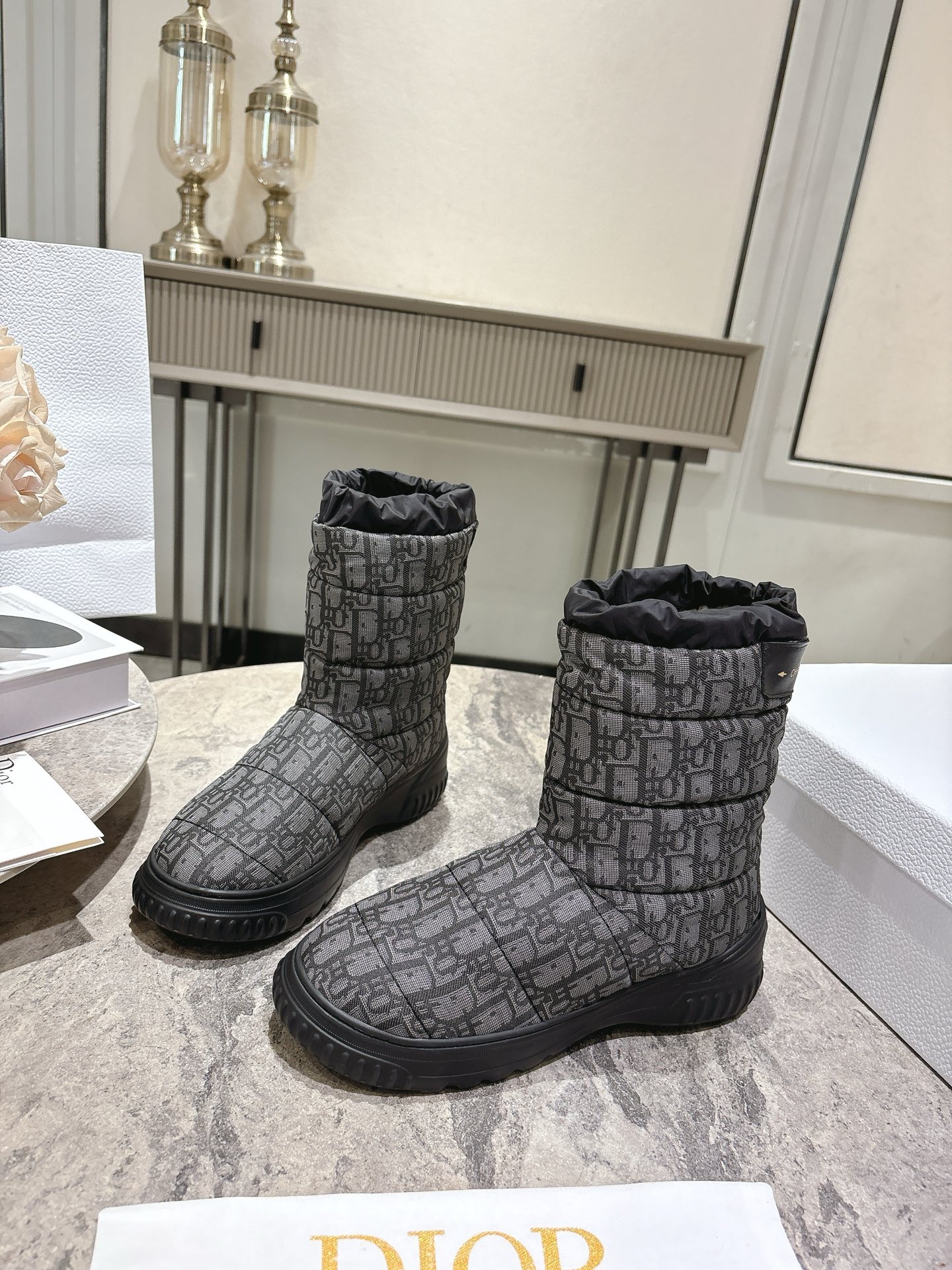 디* 신상 스노우 부츠