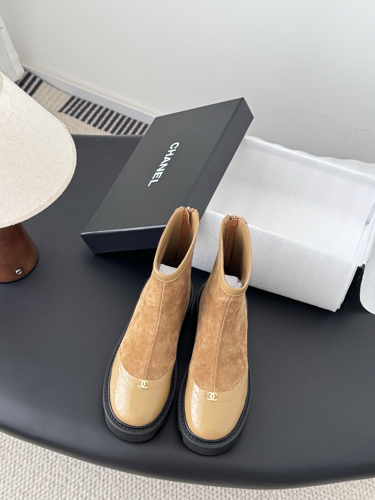 샤* 25B 신상 통굽 앵클부츠