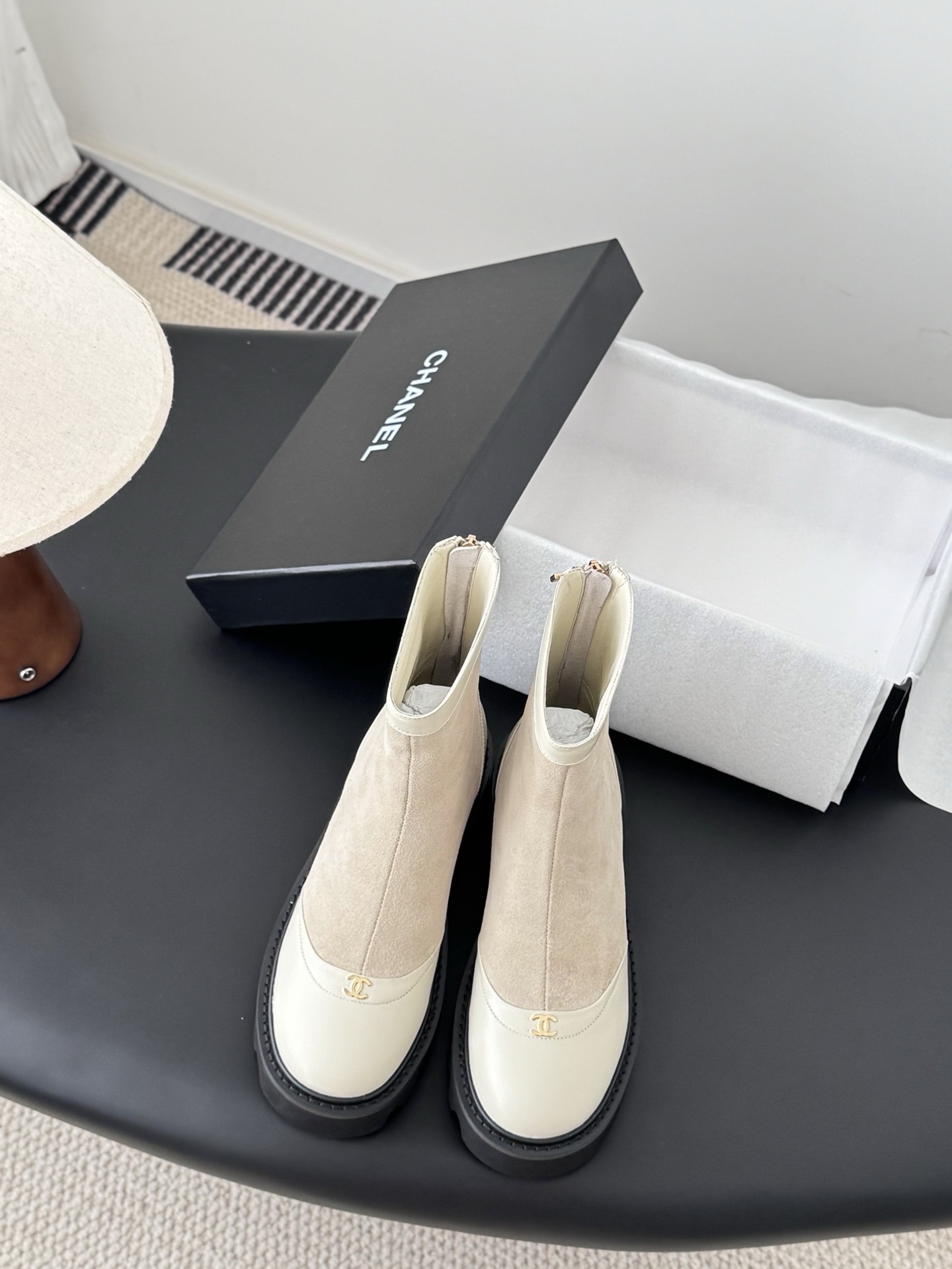 샤* 25B 신상 통굽 앵클부츠