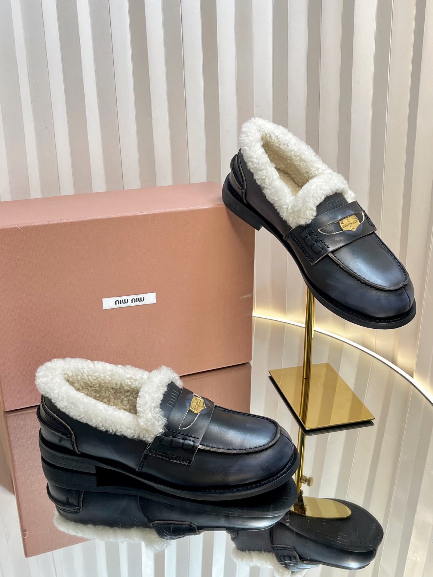 미*미* 25/신상 구제 로퍼 양털