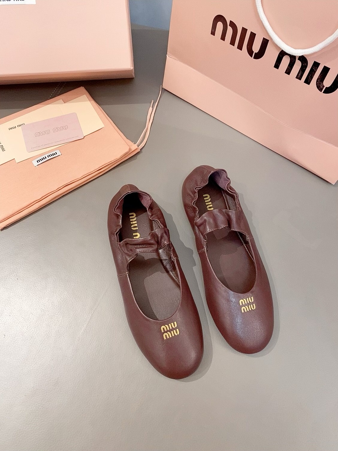 미*미* 25ss 루슈 나파 발레리나 로퍼