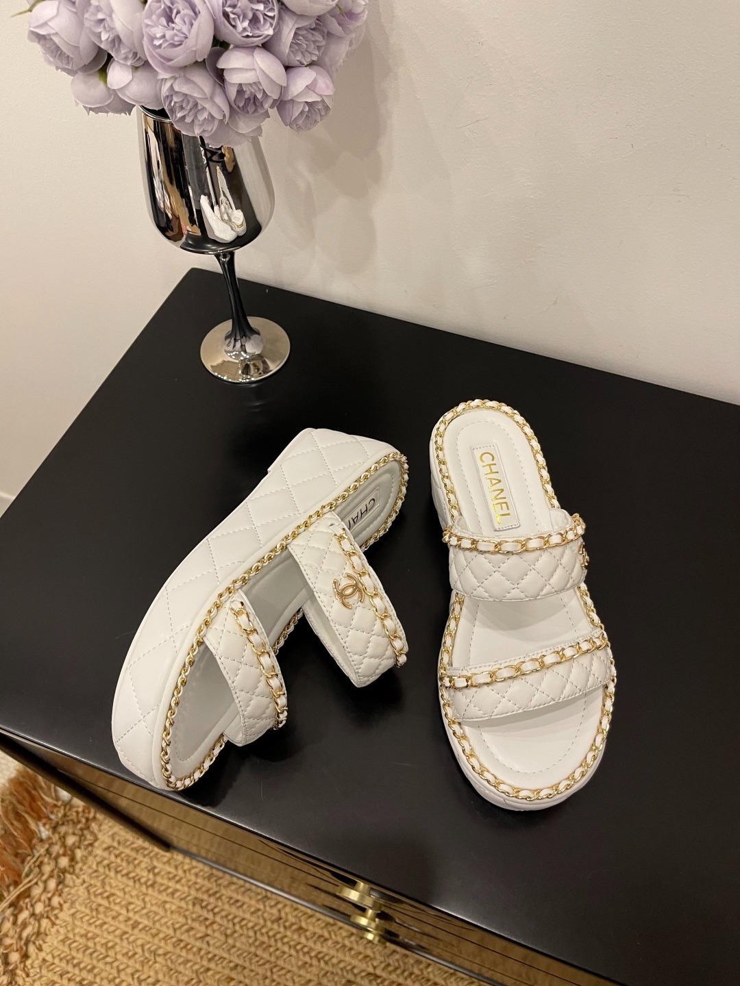 샤* 25 신상 통굽 슬리퍼