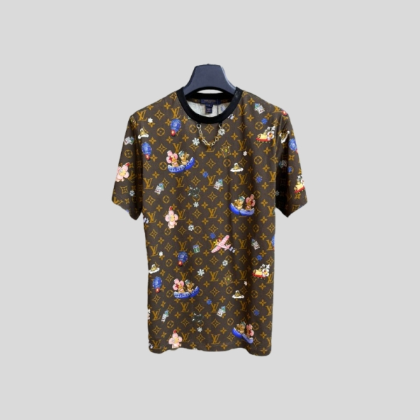 루이비통 크리스마스 모노그램 티셔츠