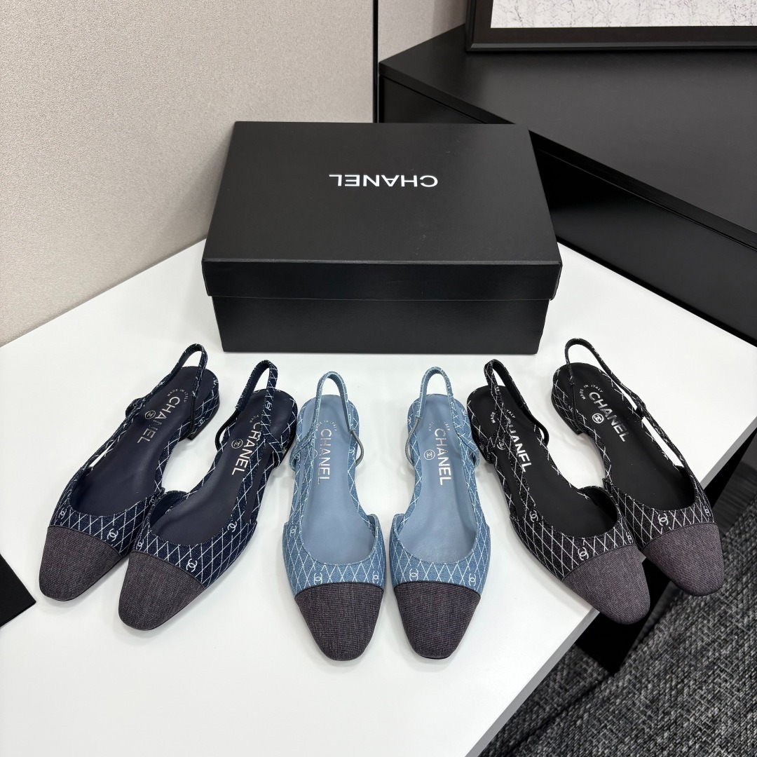 샤* 클래식 슬링백 샌들