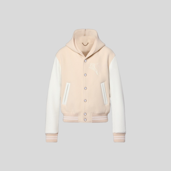 루이비통 카프스킨 세일러 바시티 자켓 