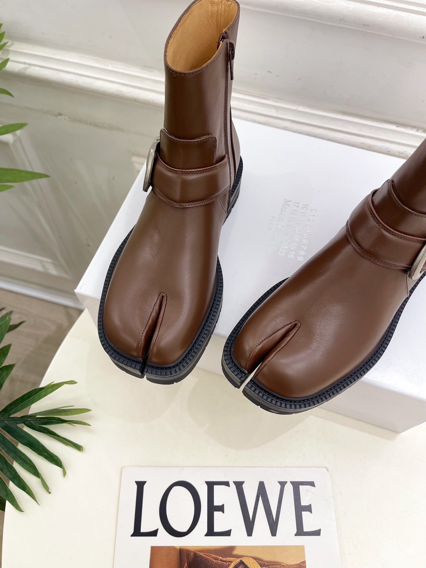 메*마르지엘라 25 신상 클래식 버클 앵클부츠