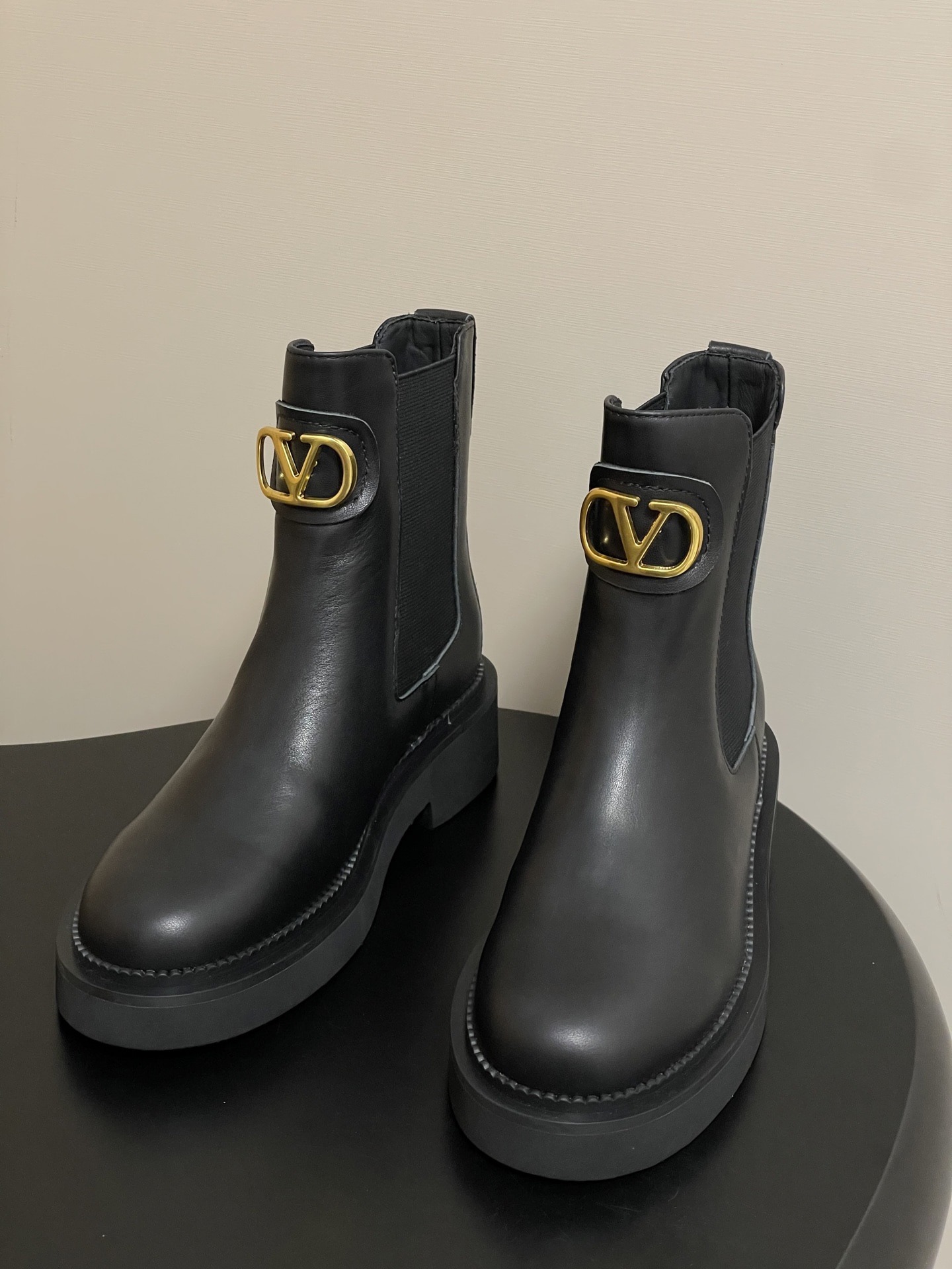 발*티노 25 가을겨울 신상 통굽 앵클부츠