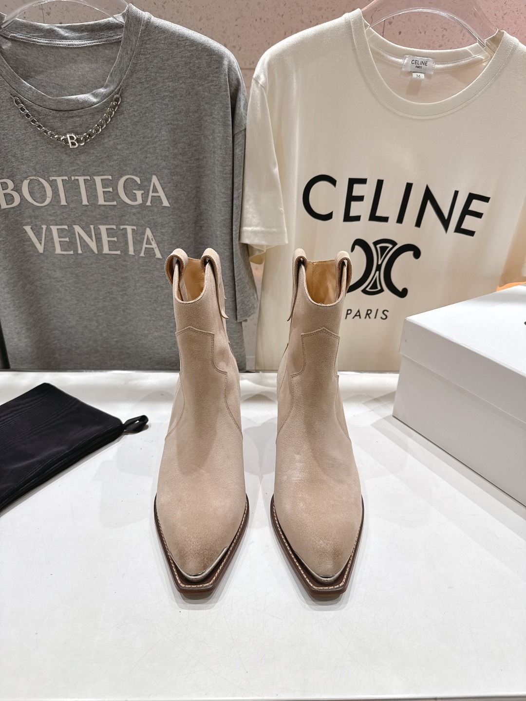 셀*느 25ss 신상 빈티지 라이더 부츠