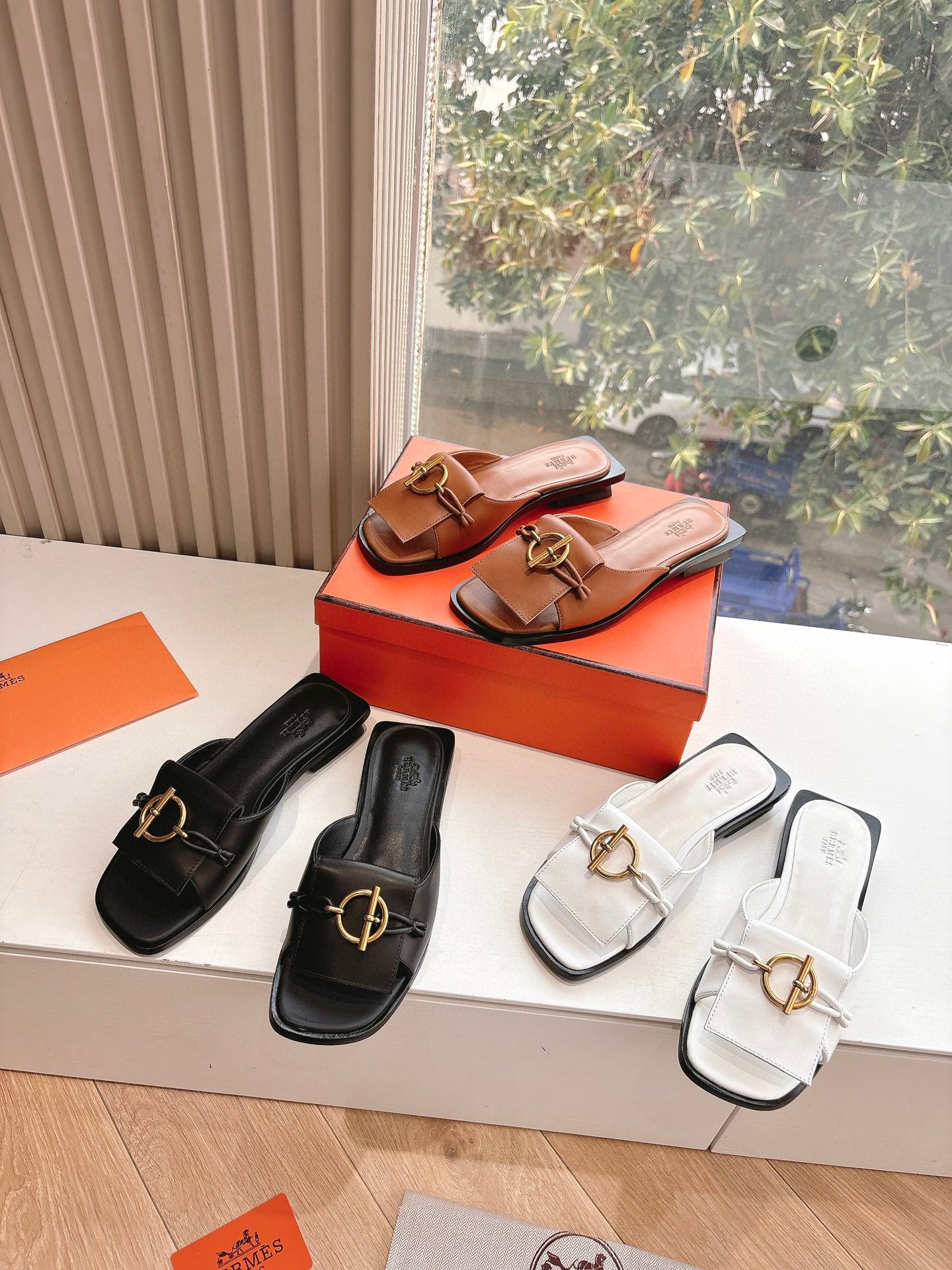 에*메스 봄여름 최신 조리 슬리퍼