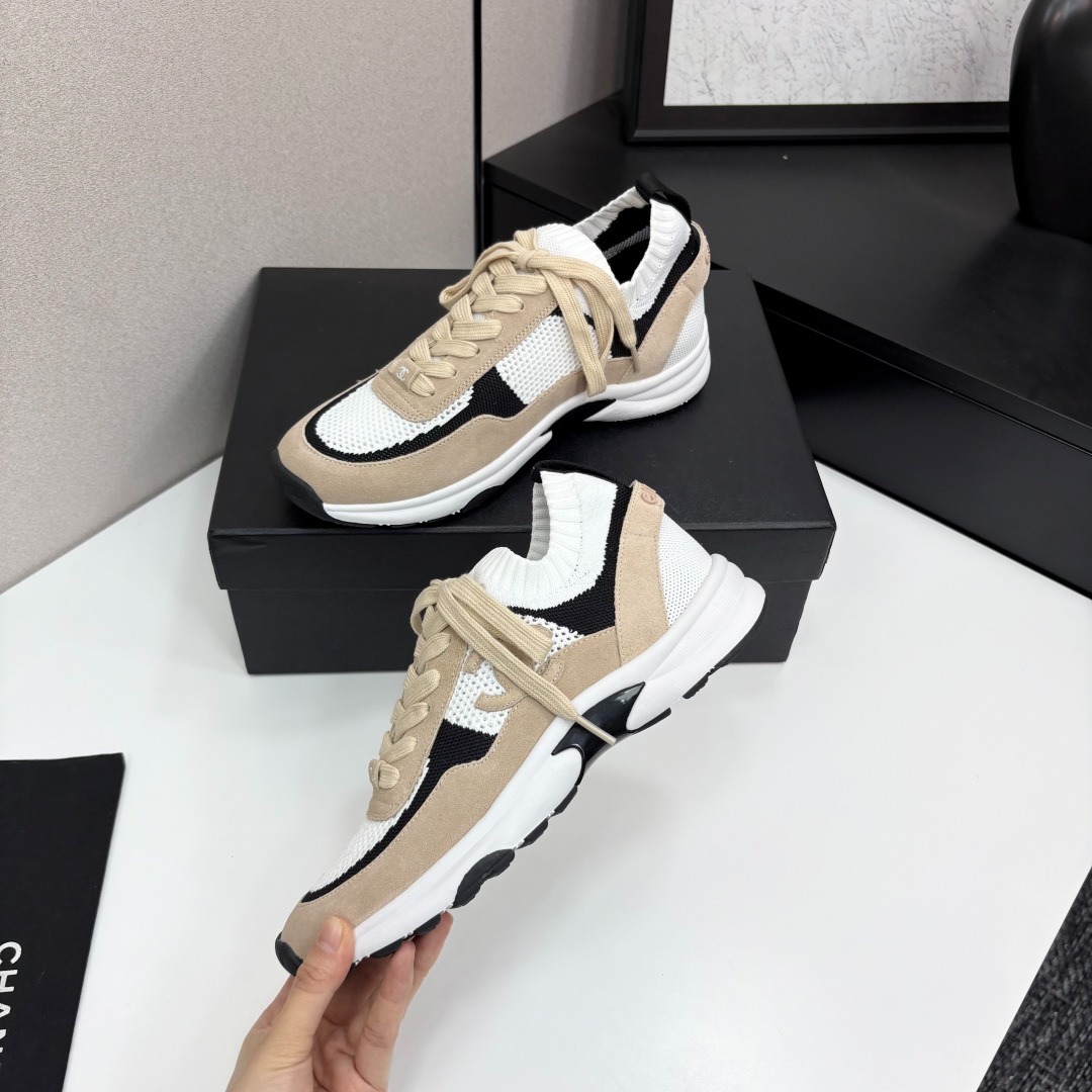 샤* 이른 봄 신상 모직 패치 스니커즈