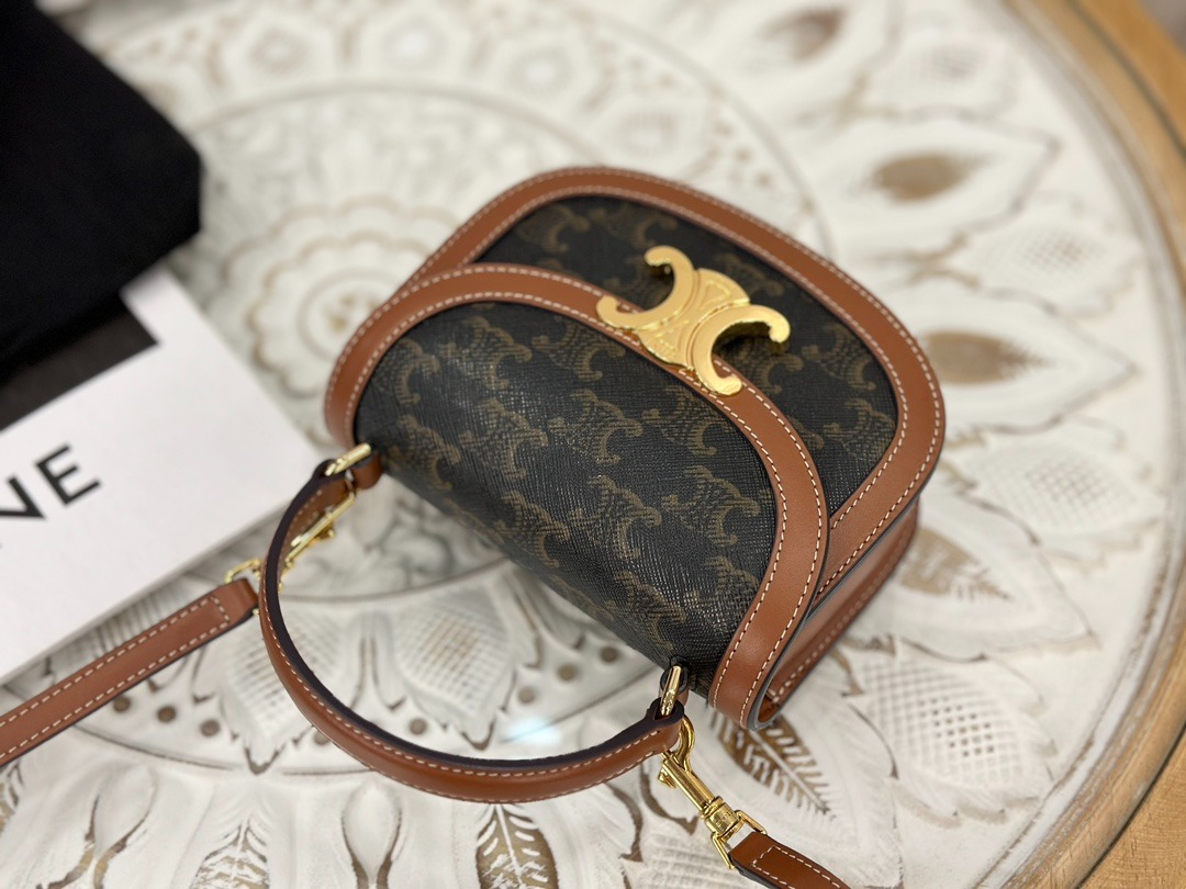 셀린느 미니 베사체 새들백