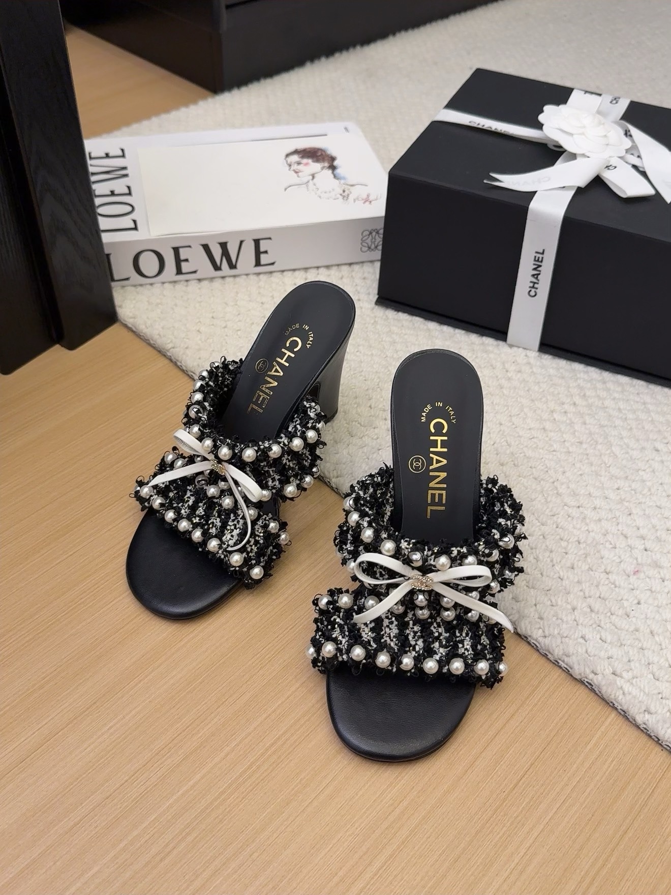 샤* 25 신상 비즈 슬리퍼