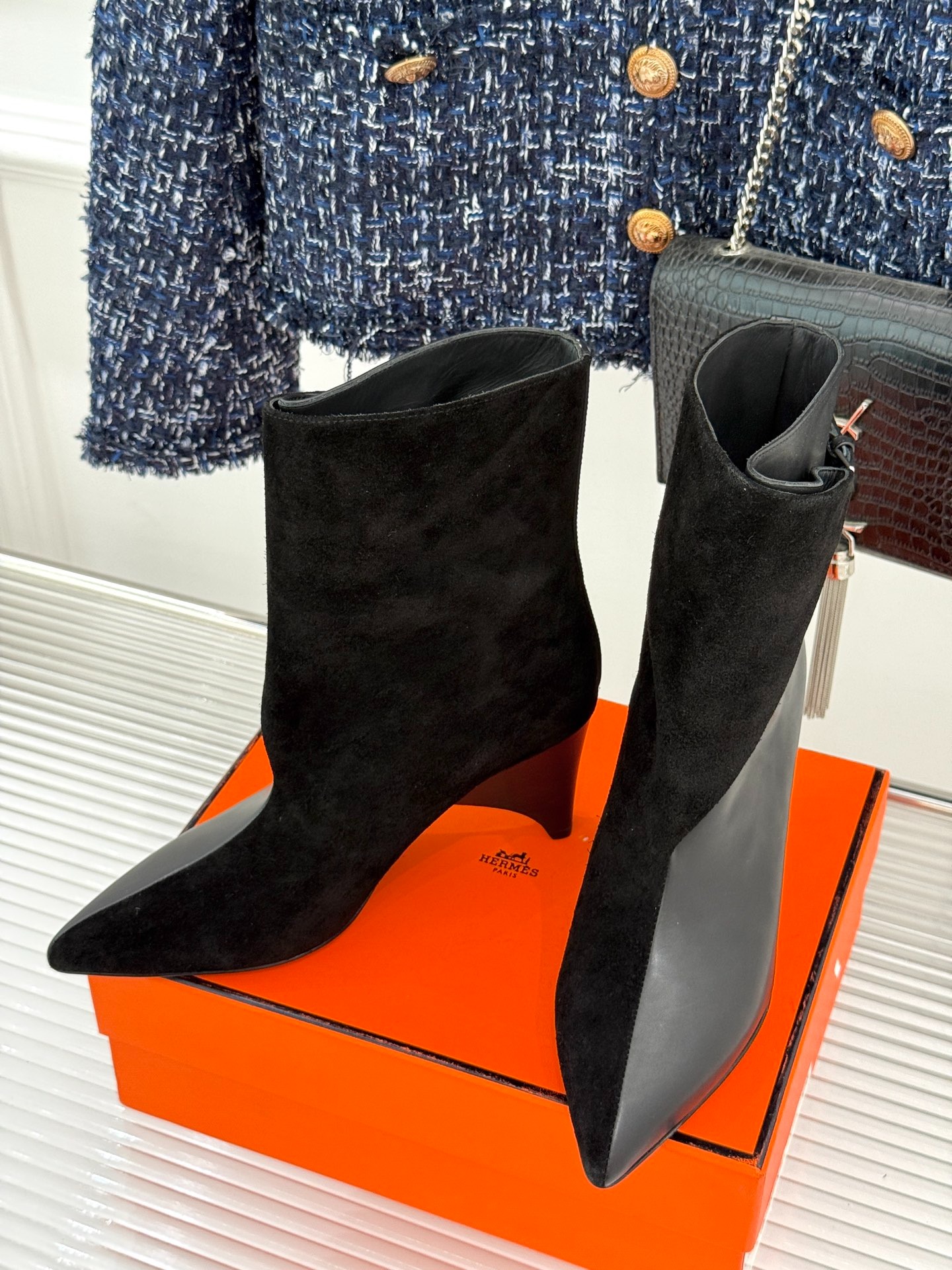 에*메스 추동 신상 앵클부츠