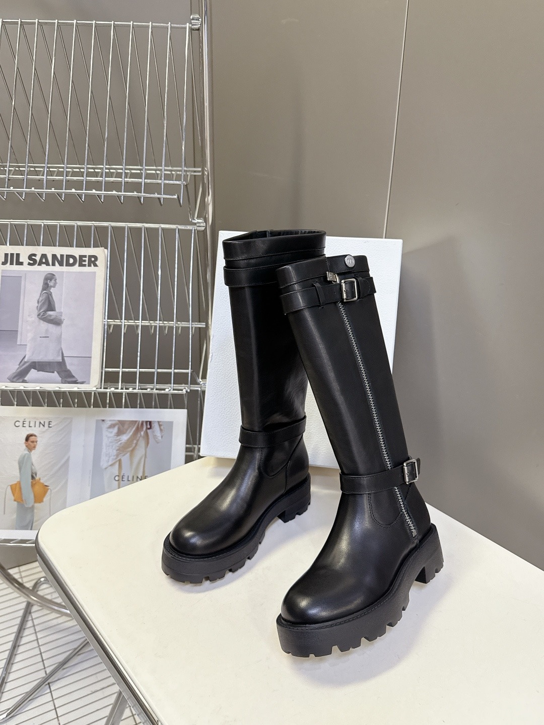 디* 가을 겨울 신상 스타일 워커 부츠