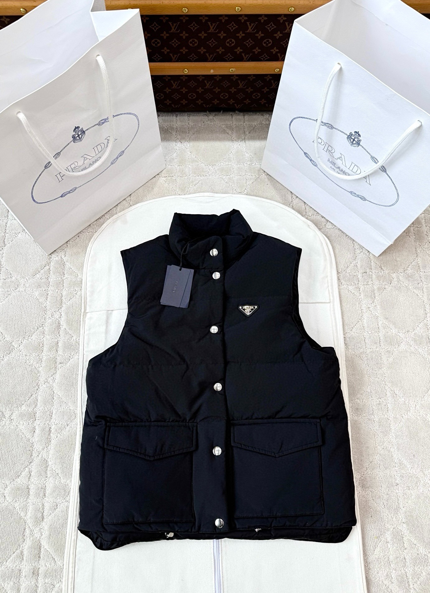 프*다 신상 스트링 다운 베스트