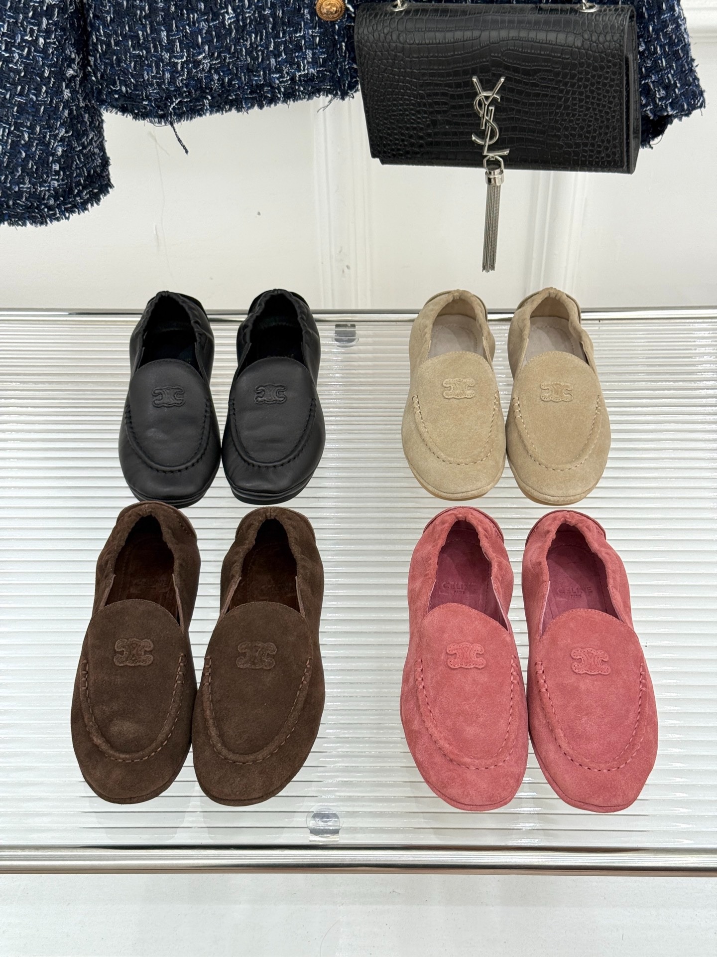 셀*느 25W 신상 스웨이드 로퍼