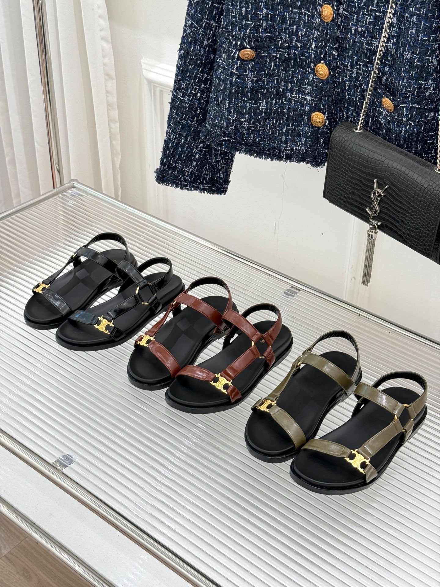 셀*느 봄여름 신상 빈티지 비치 샌들