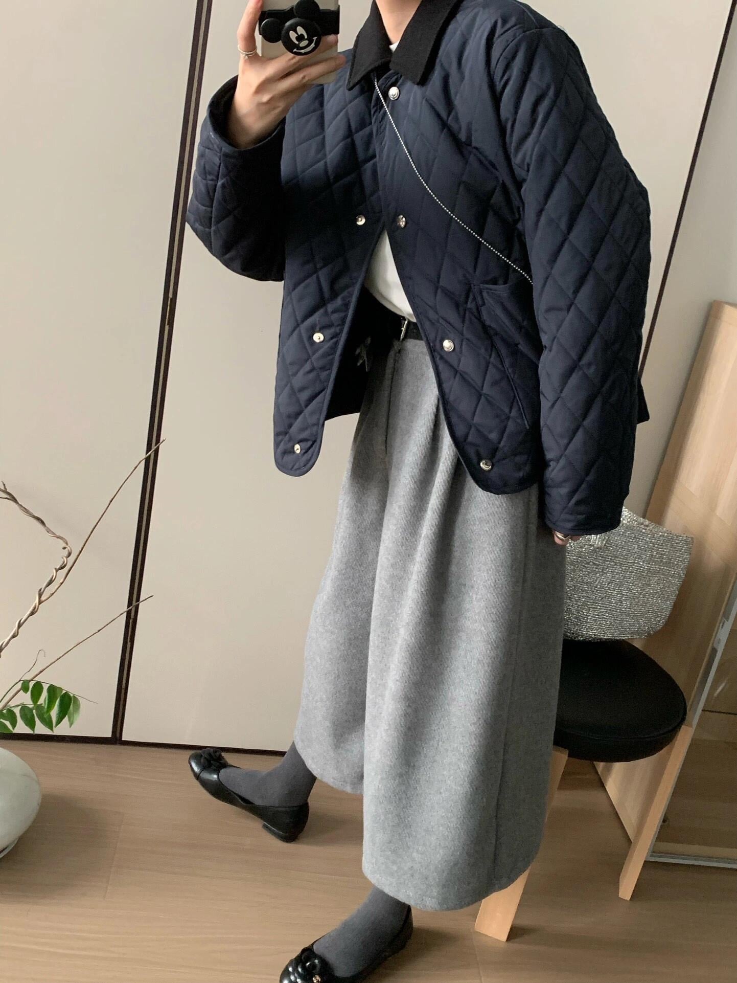 로*피아나 25Fw 신상 빈티지 터틀넥 패딩