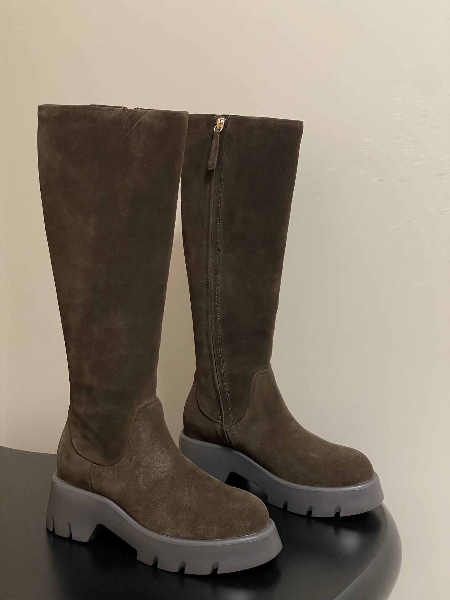 지*비토로씨 25s 신상 로시 GR 통굽 앵클부츠