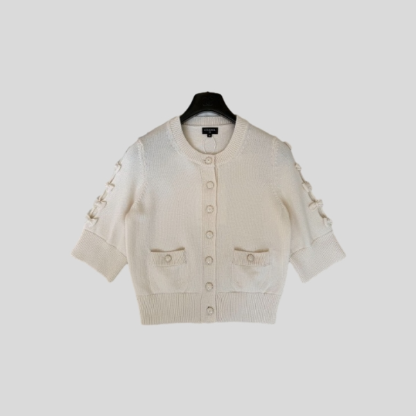 샤넬 보우 니트 가디건