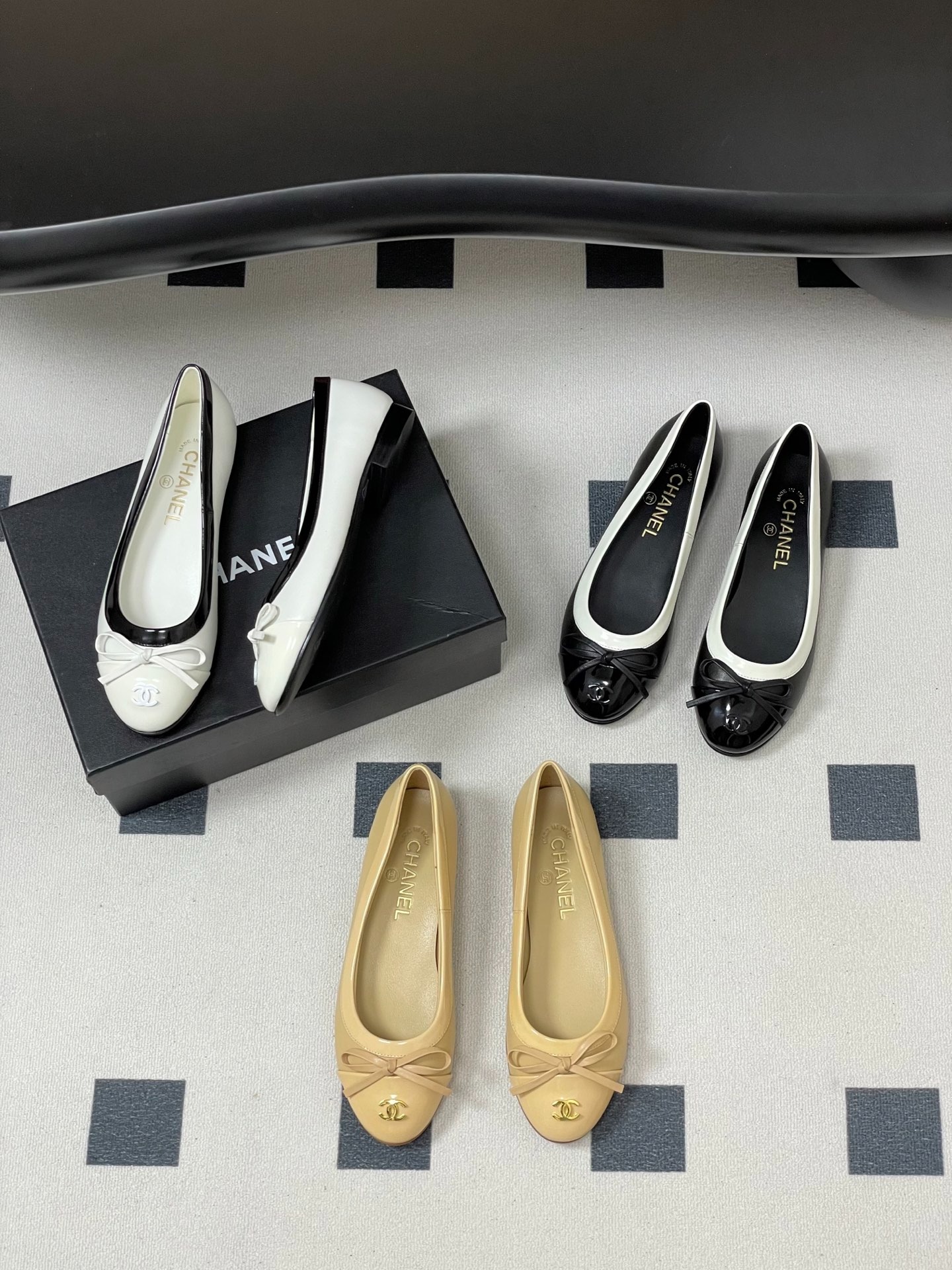 샤* 25A 가을 신상 리본 발레 슈즈 플랫