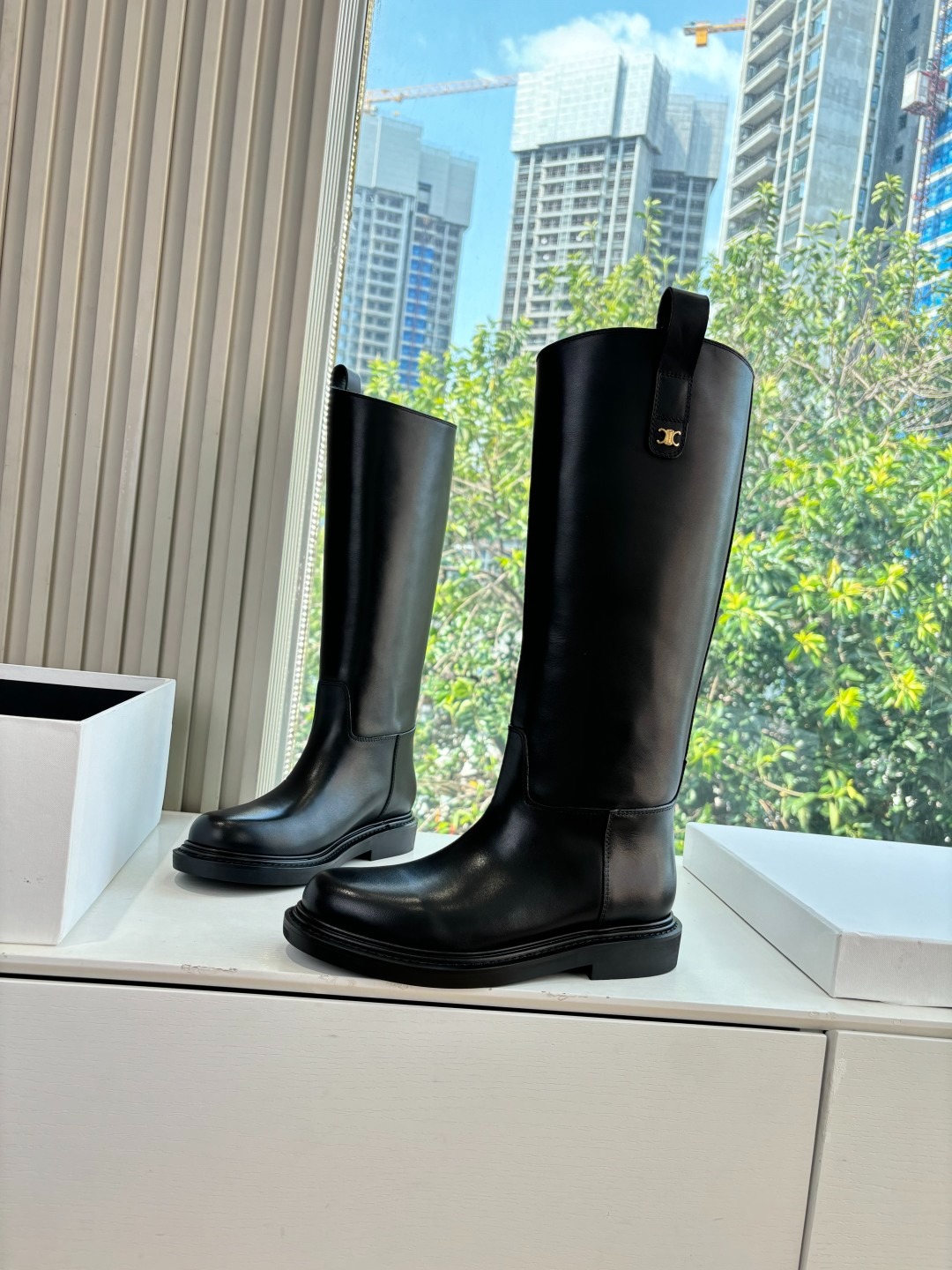 셀*느 25 신상 라이더 부츠