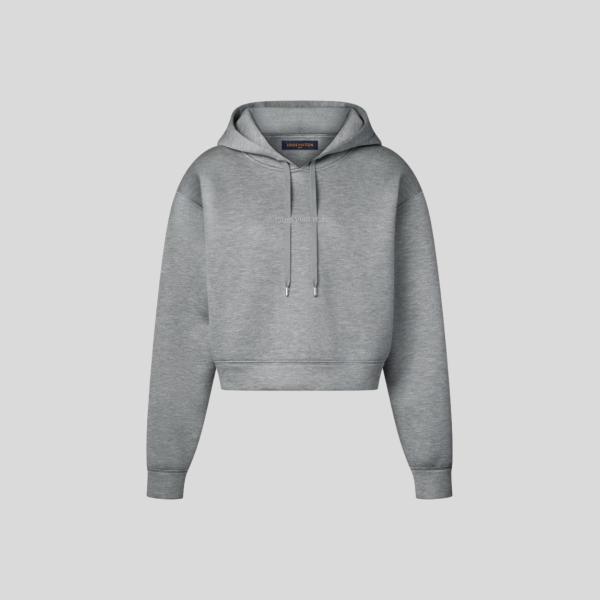 루이비통 시그니처 크롭드 후디