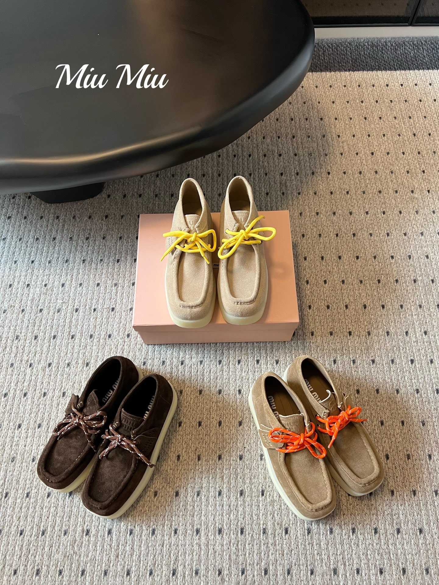 미*미* 25ss 신상 통굽 앵클부츠