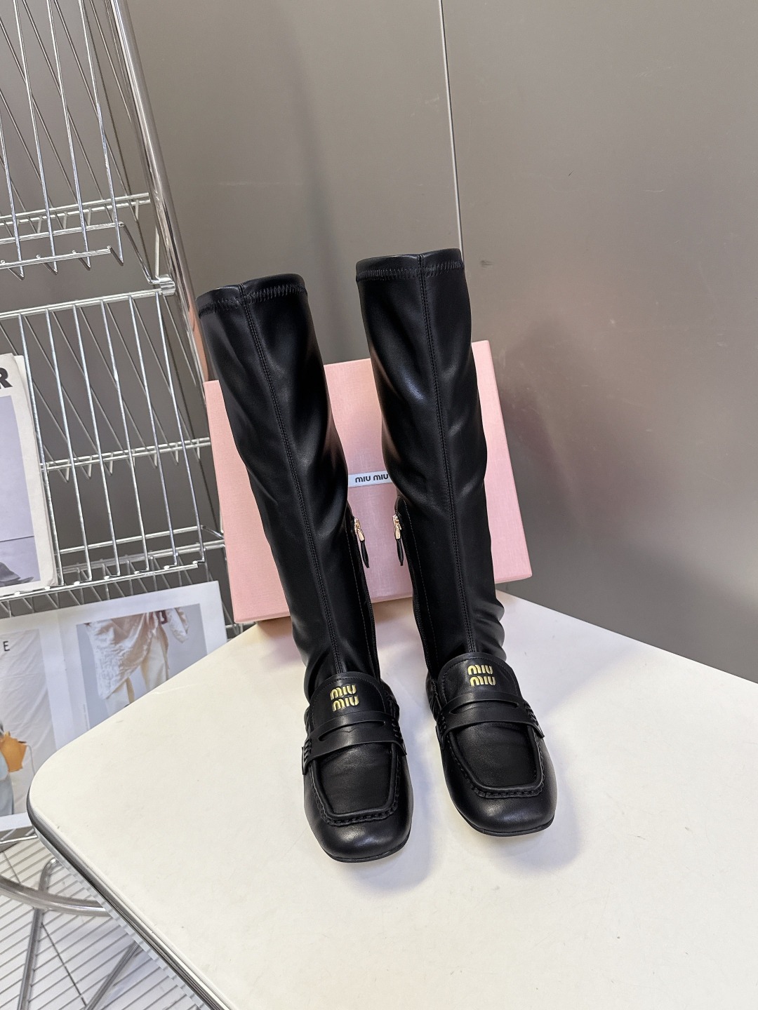 미*미* 25 신상 런웨이 스판 부츠