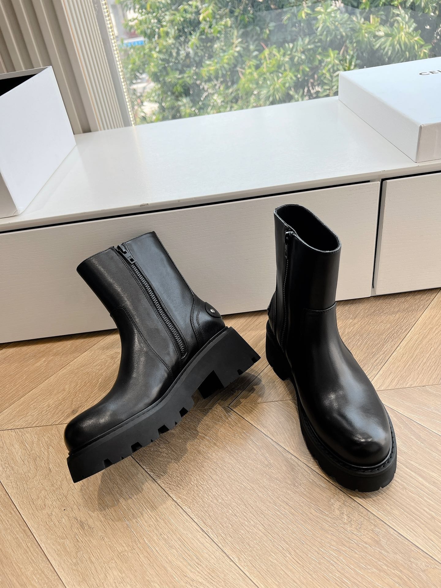 셀*느 2025 가을/겨울 신상 라이더 부츠