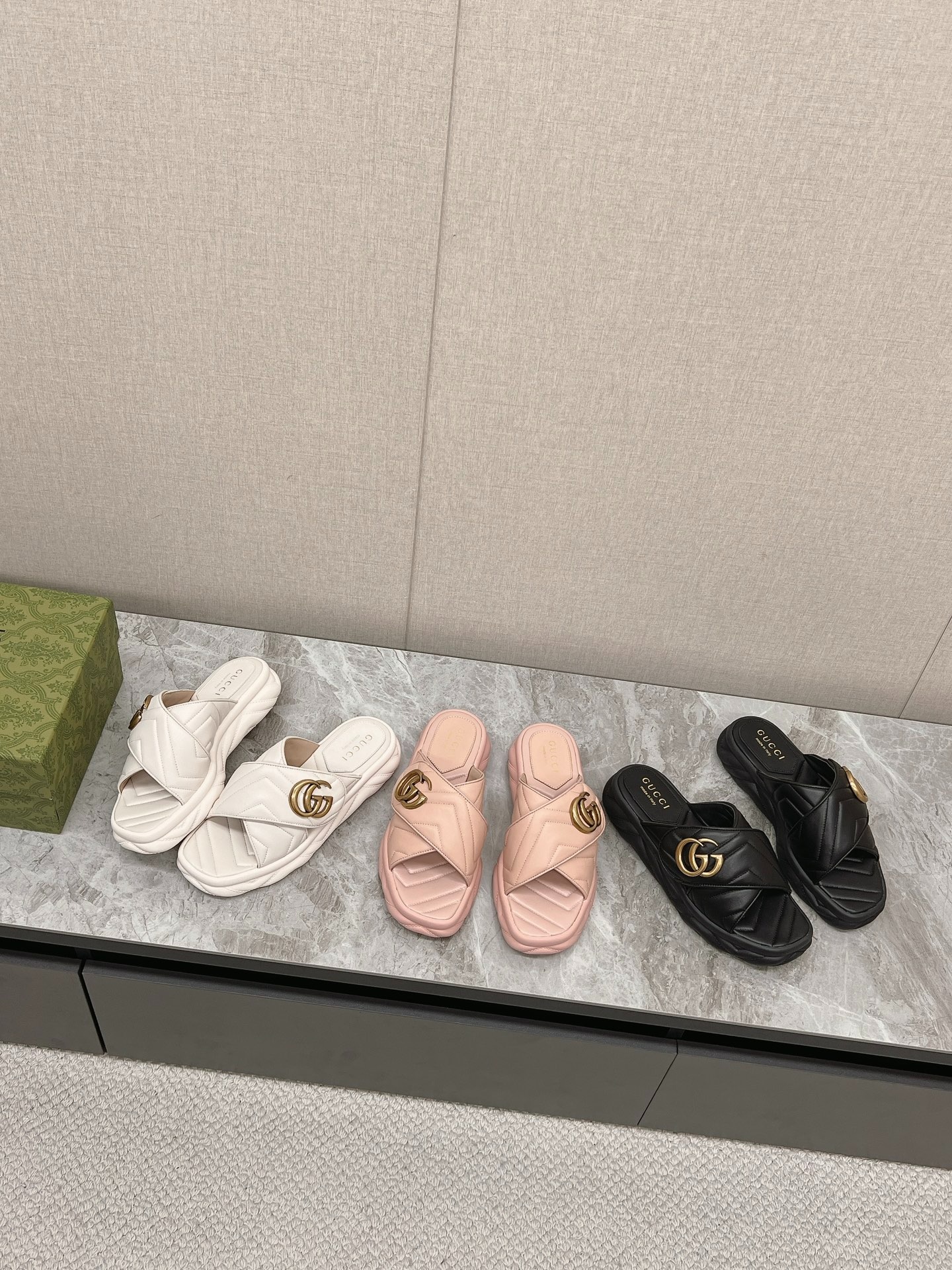 구* 봄여름 최신 여성 슬리퍼