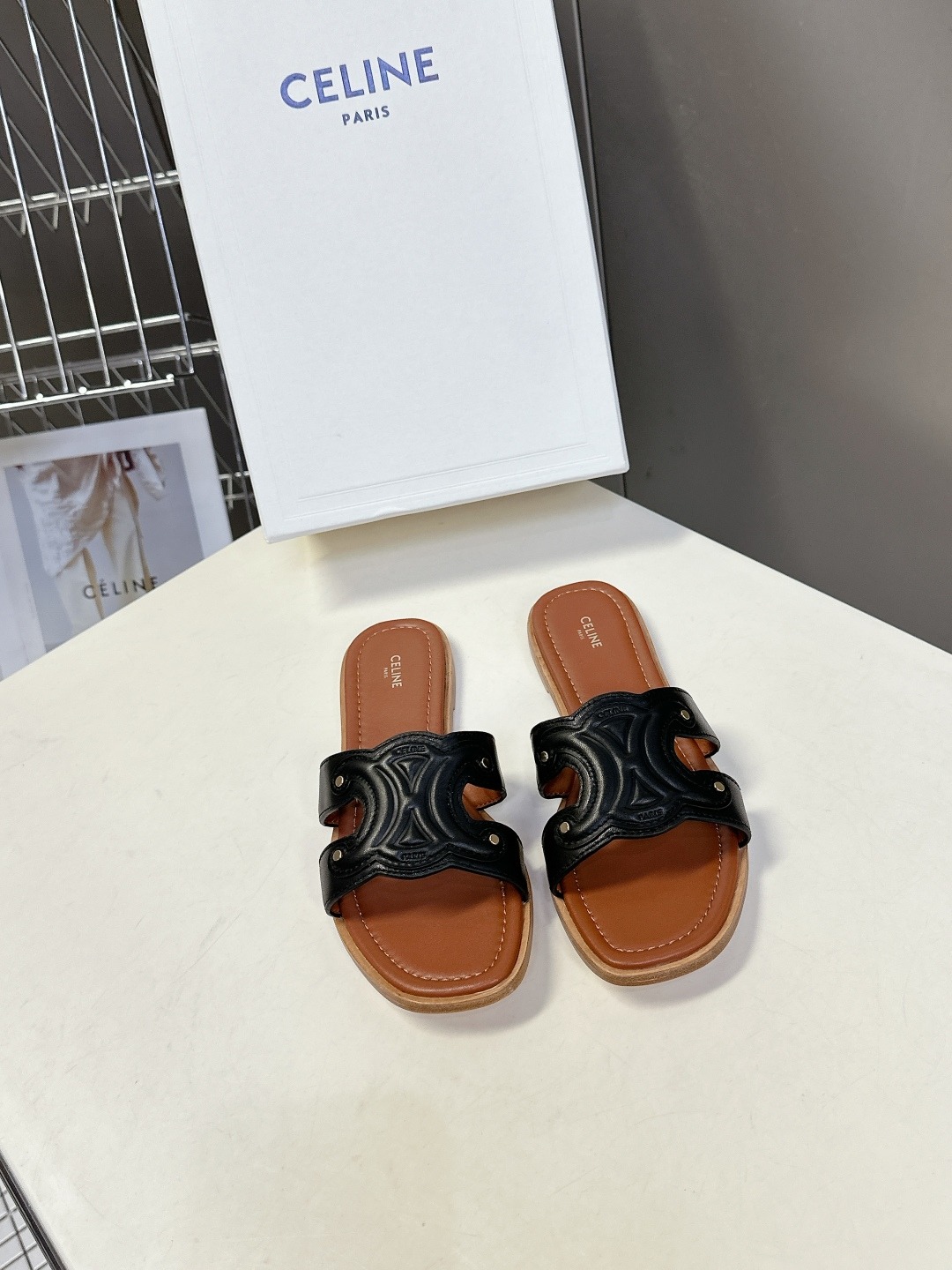 셀*느 봄여름 신상 빈티지 로마 슬리퍼