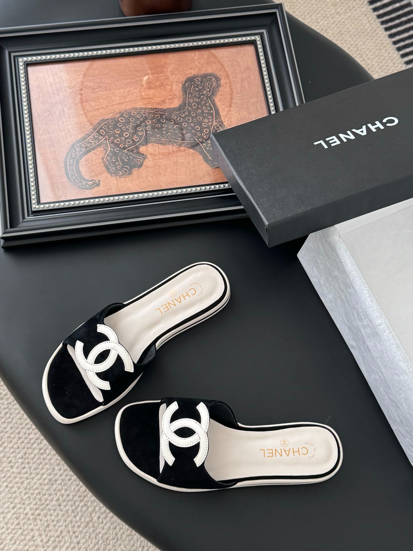 샤* 25K 봄여름 신상 더블 C 슬리퍼