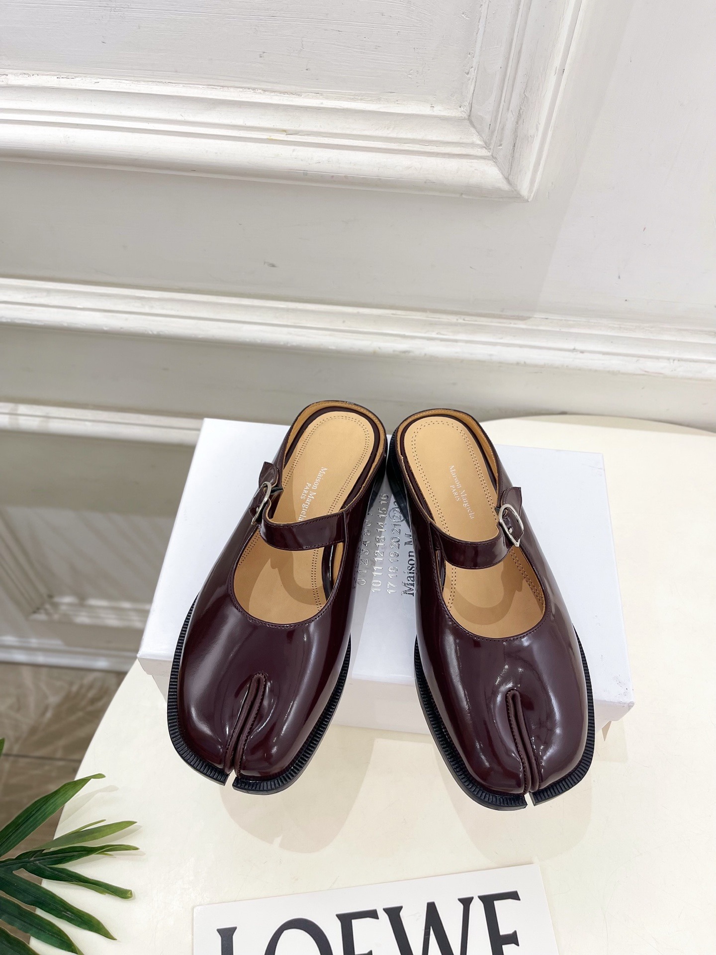 메*마르지엘라 25 신상 빈티지 메리제인 쪼리