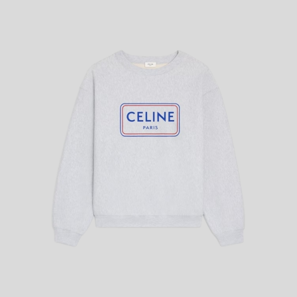 셀린느 코튼 플리스 스웨트셔츠