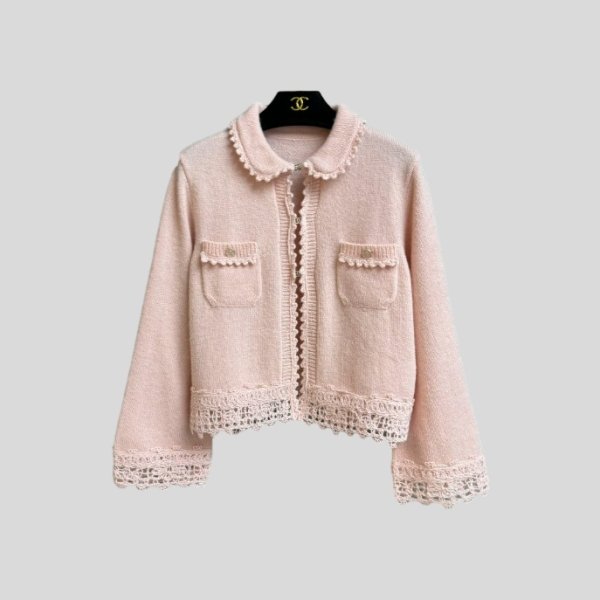 샤넬 레이스 가디건