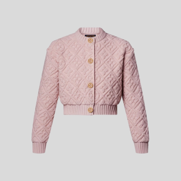 루이비통 모노그램 타월링 가디건