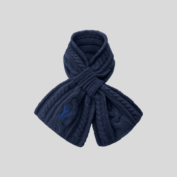 루이비통 온리 LV 미니 케이블 스카프, 비니