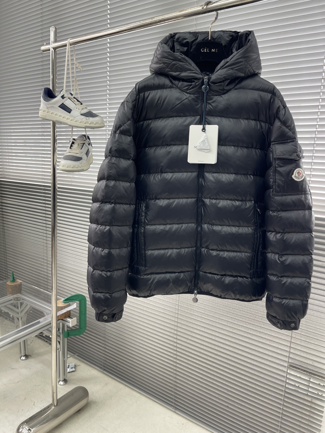 몽*레어 트리밍 퀼팅 자수 패딩