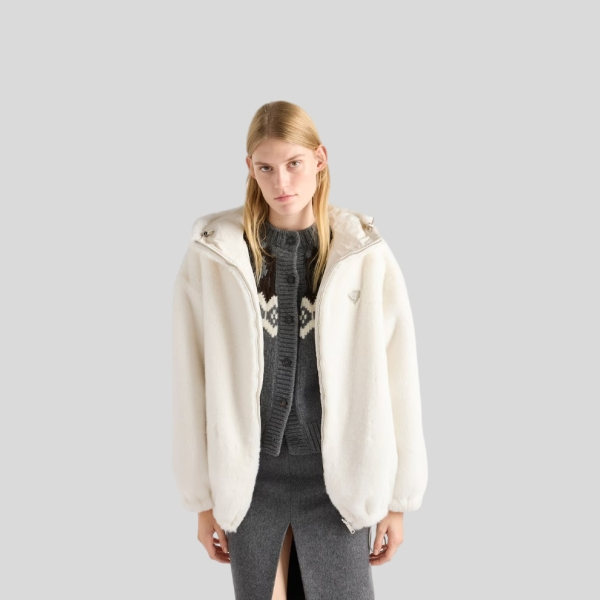 프라다 리버서블 아스펜 재킷(블랙, 화이트)