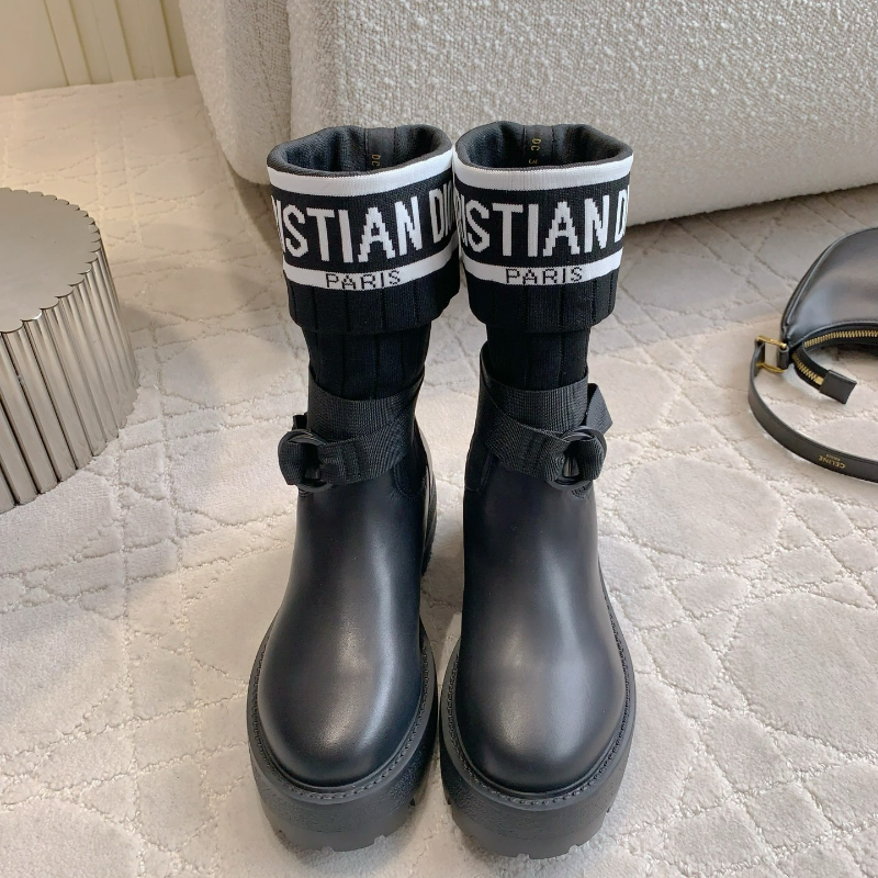 디올 롱 부츠