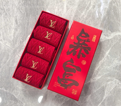 루이비통 캐시미어 양말 세트