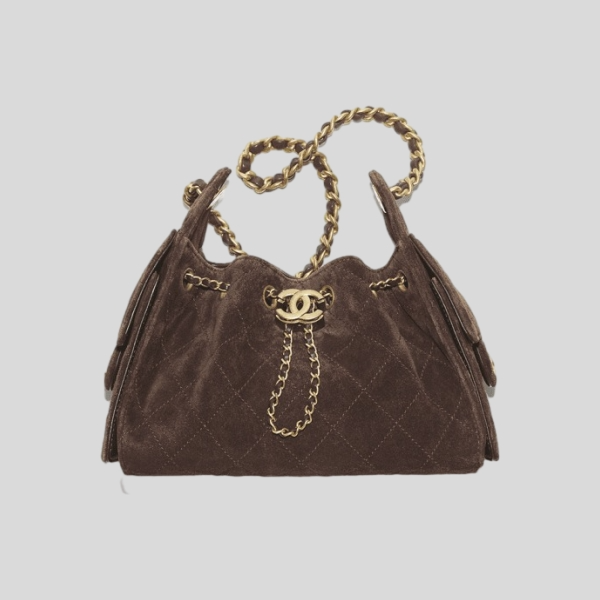 샤넬 스웨이드 미니백