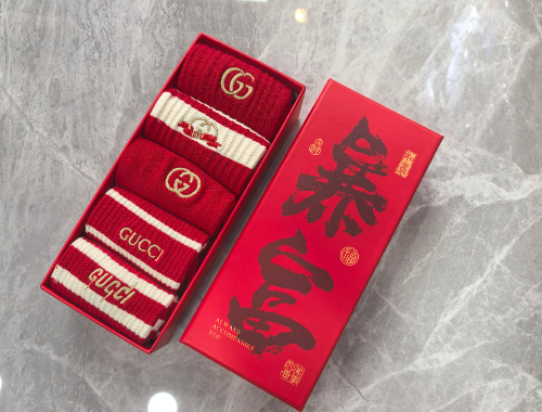 구찌 캐시미어 양말 세트