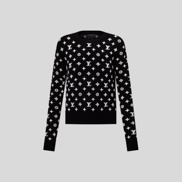 루이비통 3D 모노그램 니트 풀오버