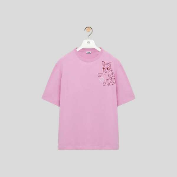 로에베 루즈 핏 티셔츠